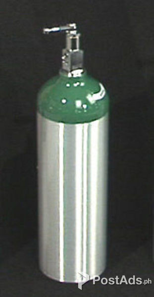 Oxygen Tank Aluminum Alloy with Regulator Pin Type