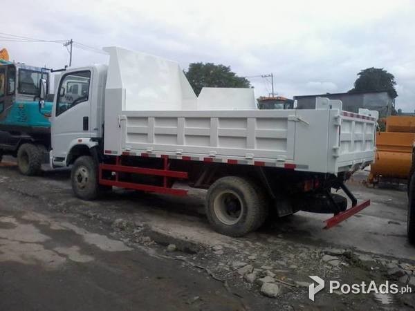 6 Wheeler Mini Dump Truck 4.5m³, 4x2 drive 120HP ( Euro 4 Engine)