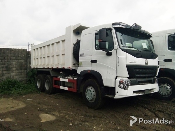 10 WHEELER DUMP TRUCK SINOTRUK HOWO A7 20 CUBIC EURO 4