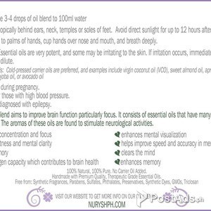 Focus Essential Oil | PostAds PH
