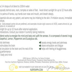 Energy Essential Oil | PostAds PH