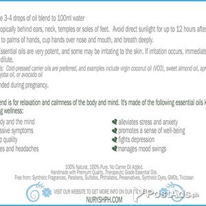 Calm Essential Oil | PostAds PH