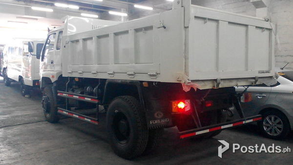 6 Wheel Dump Truck 6.5m³, 4x2 drive, 130HP