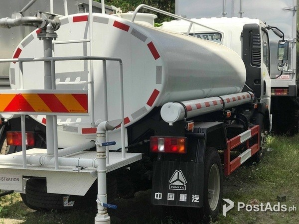 6 Wheeler Water Tanker 4000L Rated Power: 115HP- Euro 4 