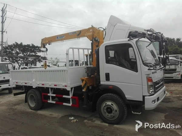 6 Wheeler Boom Truck 3.2Tons (Yuchai Engine)