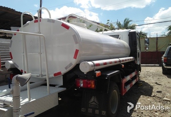 Homan H3 6 Wheeler Water Truck 4 cubic 115hp Euro IV