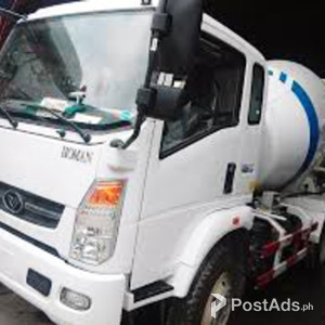 6 Wheeler Transit Mixer Truck 4m³, 130HP (Euro 4 Engine) | PostAds PH