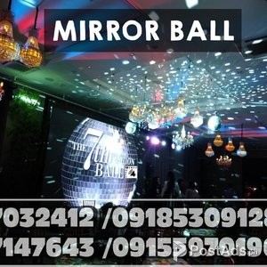 MIRROR BALL RENTAL DISCO LIGHTS RETRO PARTY.@.87032412, 09155970196 | PostAds PH