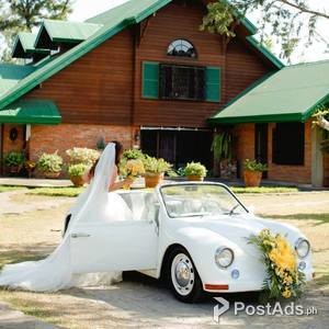 Vintage Bridal Car - volkswage VW Topdown Convertible Limou Kombi Bar | PostAds PH