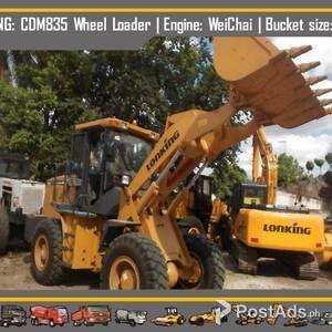 CDM835 Wheel Loader (Weichai Engine) 1.8mad: 3.5 | PostAds PH
