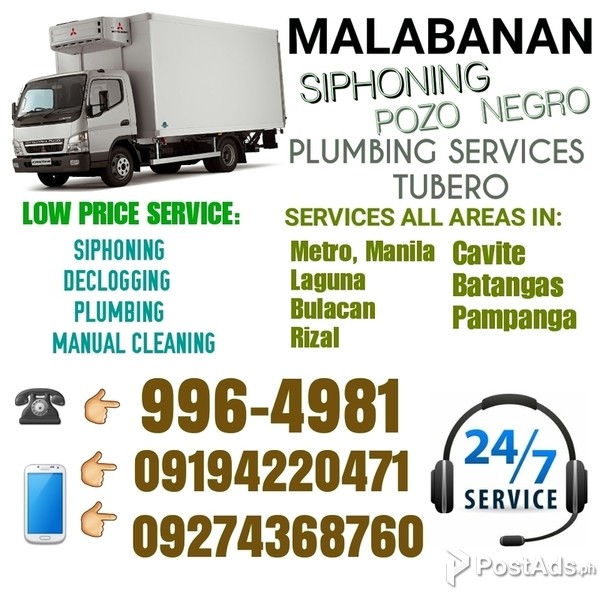 Malabanan siphoning pozo negro 09274368760 in pasig city