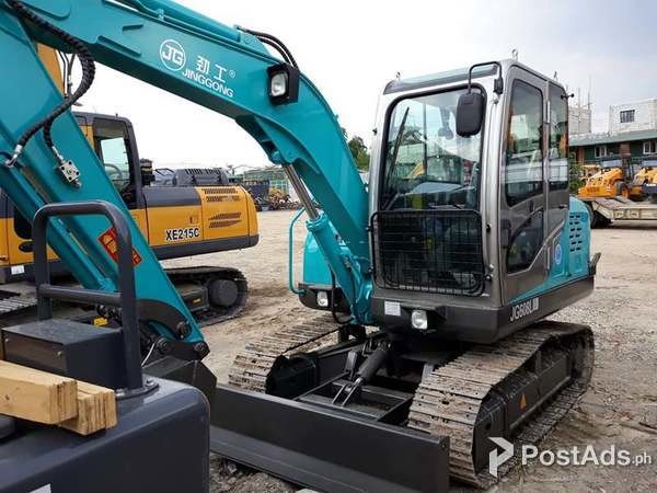 backhoe .25 cbm jingong ( chain type ) 