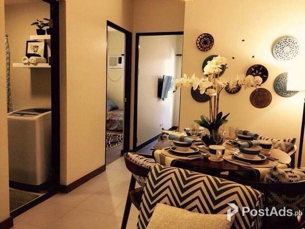 2 BR 56 SQM CONDO WITH BALCONY FOR SALE NEAR ATENEO. READY FOR OCCUPAN