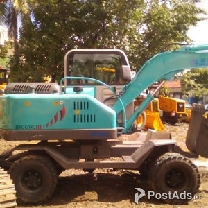 Jinggong JG80 Hydraulic Excavator 25 to 30 m3Wheel- Type | PostAds PH