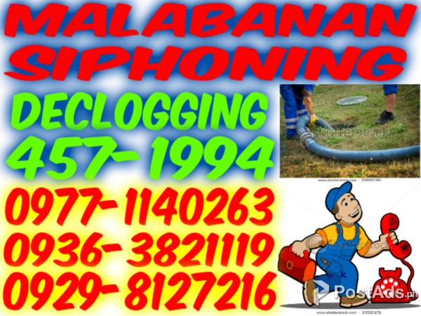 MJ Malabanan Siphoning Sludge Services 09298127216