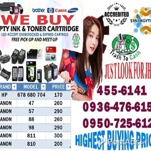 Highest Buying Price Buyer of Empty Ink Cartridges and Toner | PostAds PH