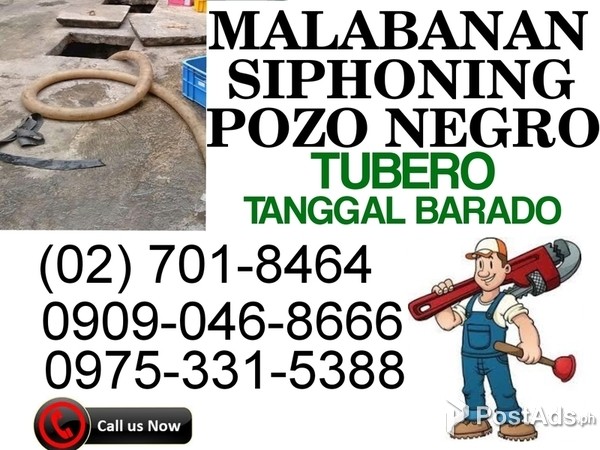 CALOOCAN SIPHONING POZO NEGRO TUBERO 7018464 09753315388 09090468666