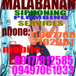 Any Problems Repair malabanan Toilet Drainage roof drainage etc | PostAds PH