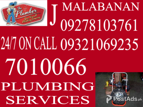 MALABANAN SERVICES/PLUMBING SEPTIC TANK SERVICES 7010066/09196156014