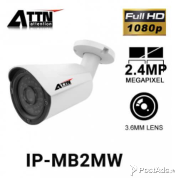 IP MB2MW IP Mini Bullet Camera POE