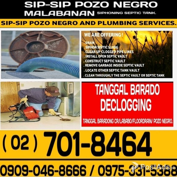 FAIRVIEW SIPHONING POZO NEGRO TUBERO 7018464 09090468666 09753315388