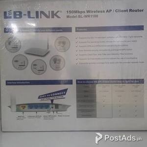 LB LINK 150MBPS WIRELESS AP CLIENT ROUTER | PostAds PH