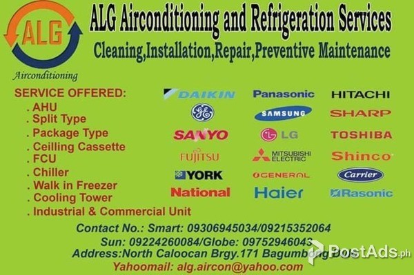 AIRCONDITIONING AND REFRIGERATION SERVICES