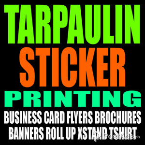 TARPAULIN STICKER PRINTING PASIG MAKATI BGC | PostAds PH